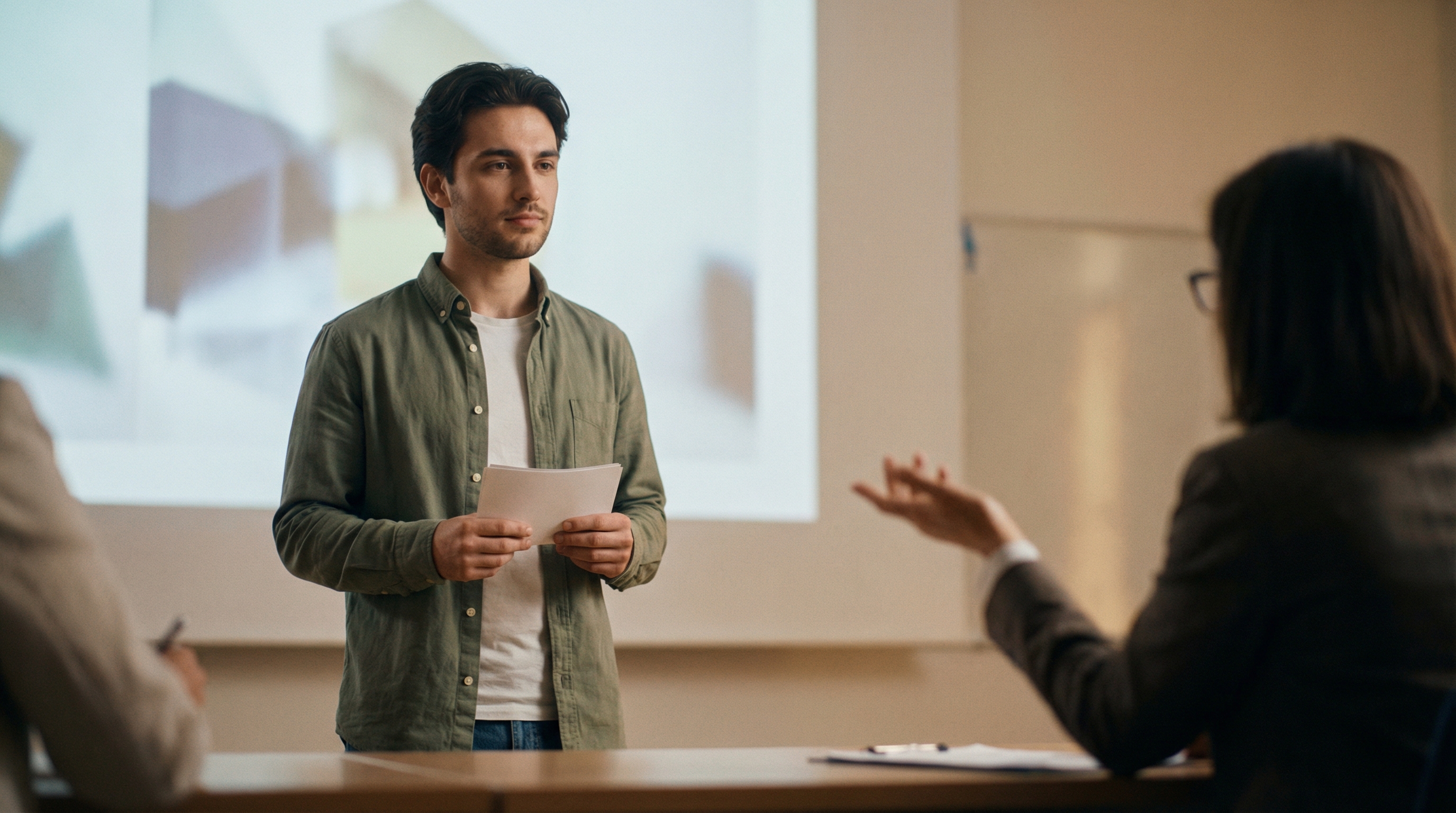 волнение на защите диплома: спокойный старт и ответы на вопросы комиссии