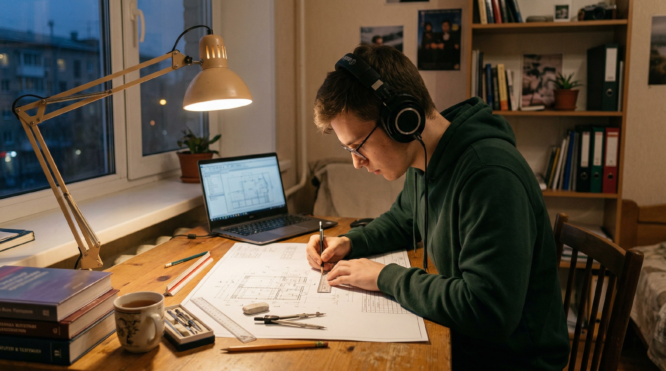 радиус и диаметр на чертеже