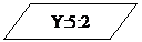 Блок-схема: данные:    Y:5:2