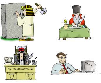 Эволюция делопроизводства