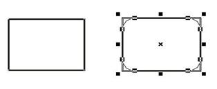 Закругление углов прямоугольника
