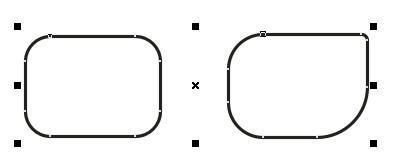 Фигуры, полученные из прямоугольника