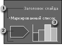 Образец цветовой схемы, которую можно выбрать и применить к слайду