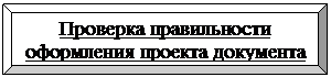 Багетная рамка: Проверка правильности оформления проекта документа

