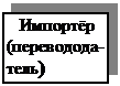 Подпись:    Импортёр
(пеpеводода-        тель)


