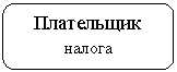 Скругленный прямоугольник: Плательщик налога