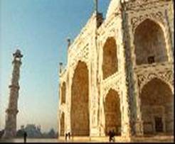 Обратная сторона Тадж Махала, со стороны реки Джамны