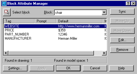 Менеджер Атрибутов Блоков