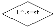 Ромб: L^.s=st