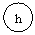 Овал: h