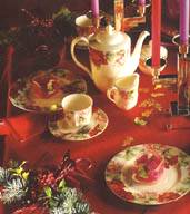 Пример сервировки стола