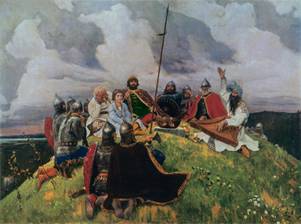 В.М. Васнецов. "Баян"