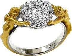 Кольцо "Сердце"