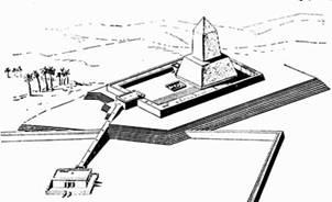 Солнечный храм Ниусер-ра. Реконструкция