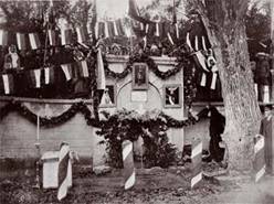 Торжества у Кутузовского фонтана в Крыму 27 апреля 1913 года (по старому стилю).