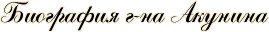 Биография Акунина