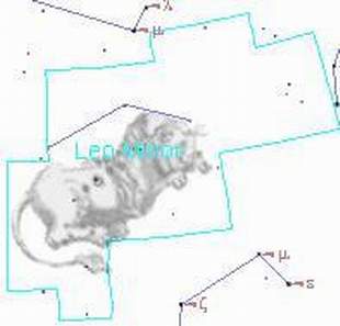 Созвездие МАЛЫЙ ЛЕВ