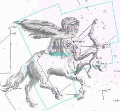 Созвездие СТРЕЛЕЦ