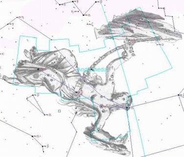 Созвездие АНДРОМЕДА