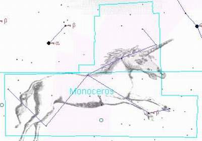 Созвездие ЕДИНОРОГ