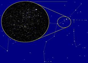Скопление около альфы Персея - ядро подгруппы В2 звездного потока Плеяд