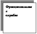 Подпись: Функциональные 
службы
