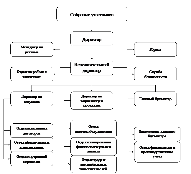 Организационная диаграмма