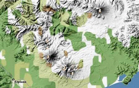 Курсовая работа: Оценка условий кристаллизации ареального вулканизма Срединного хребта Камчатки