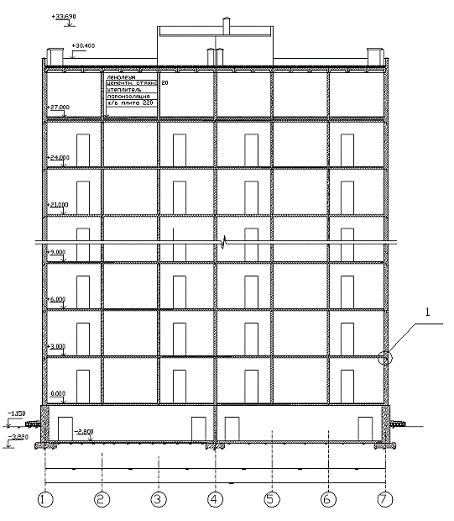 Контрольная работа: Состояние строительных конструкций подвального помещения и возможности его реконструкции под