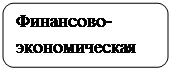 Скругленный прямоугольник: Финансово-экономическая
