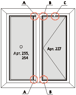 Установка уплотнительной резины