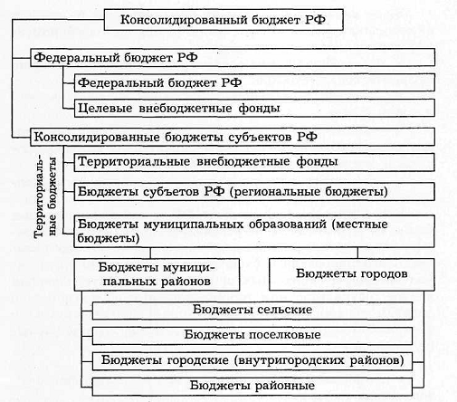 Курсовая работа по теме Бюджетная система субъектов РФ
