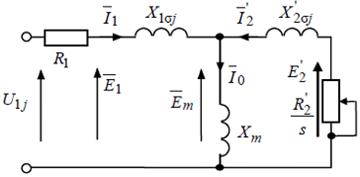 Контрольная работа по теме Расчет статических механических и электромеханических характеристик асинхронного двигателя
