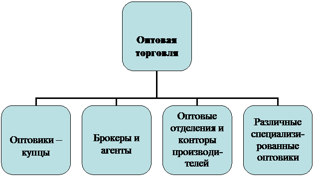 оптовые предприятия курсовая