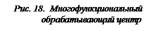 Подпись: Рис. 18.  Многофункциональный 
           обрабатывающий центр
