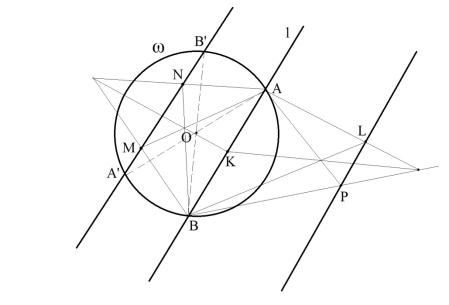 Курсовая работа по теме Геометрические построения одной линейкой