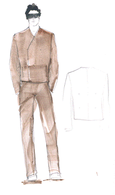 Курсовая работа по теме Коллекция мужских демисезонных курток в стиле кэжуал