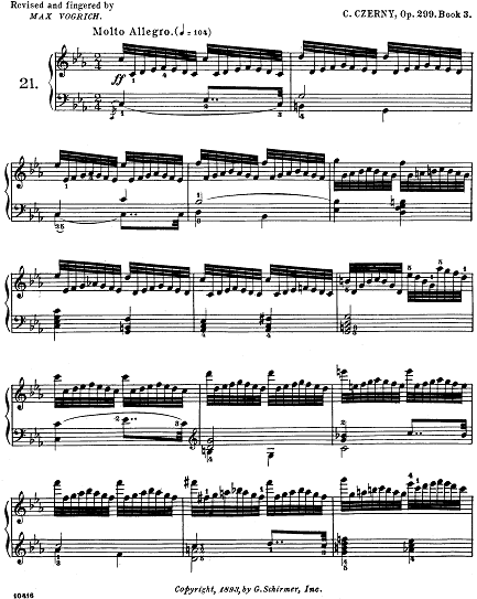 К черни ор 299 этюд 5. 299 этюд 21. Черни гермер этюд 15. Черни этюды опус 299 ноты. Этюд черни опус 299 номер 1.