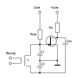 Реферат: Принципы построения и функционирования различного вида генераторов колебаний