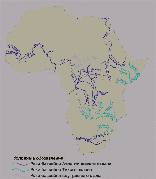 Курсовая работа: Климатические особенности различных регионов Африканского континента