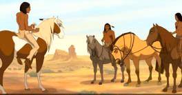 Курсовая работа по теме Создание анимационной сцены с участием лошади и вороны, раскрывающей особенности пластики животного и птицы