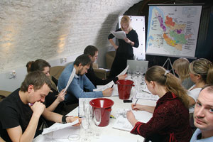 учащиеся - будущие сомелье