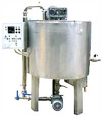 Темперирующие емкости вертикальные