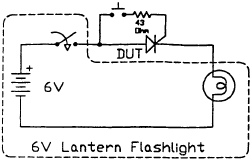 Тестер тока зажигания и тока удержания тиристора