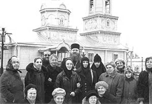 Паломники в Цивильске (Чувашия). 2002 г.
