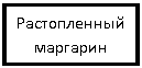 Подпись: Растопленный маргарин