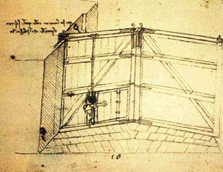 Ворота для шлюза