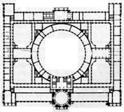 А. Ф. Кокоринов, Валлен Деламот. Академия художеств в Ленинграде. План.