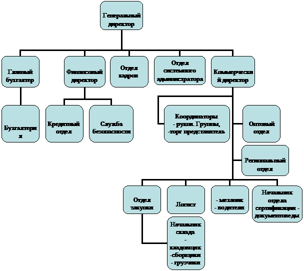 Организационная диаграмма