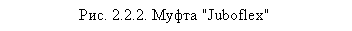 Подпись: Рис. 2.2.2. Муфта "Juboflex"